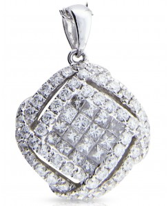 18K Pendant With Diamond