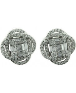 18K Earring with Diamond