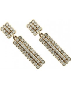 18K Earring with Diamond