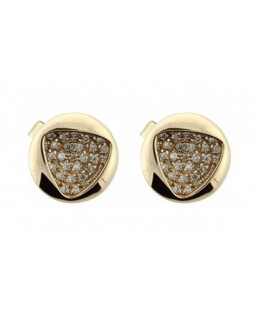 18K Earring with Diamond