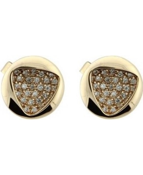 18K Earring with Diamond